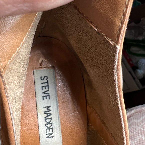 Steve Madden Peep‎ Toe Ankle Bootie Sz 8m - Picture 8 of 8